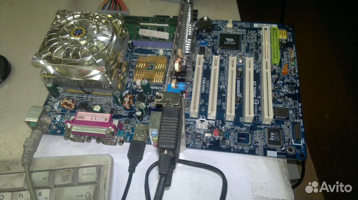 Комплект MainBoard+CPU AMD+DDR
