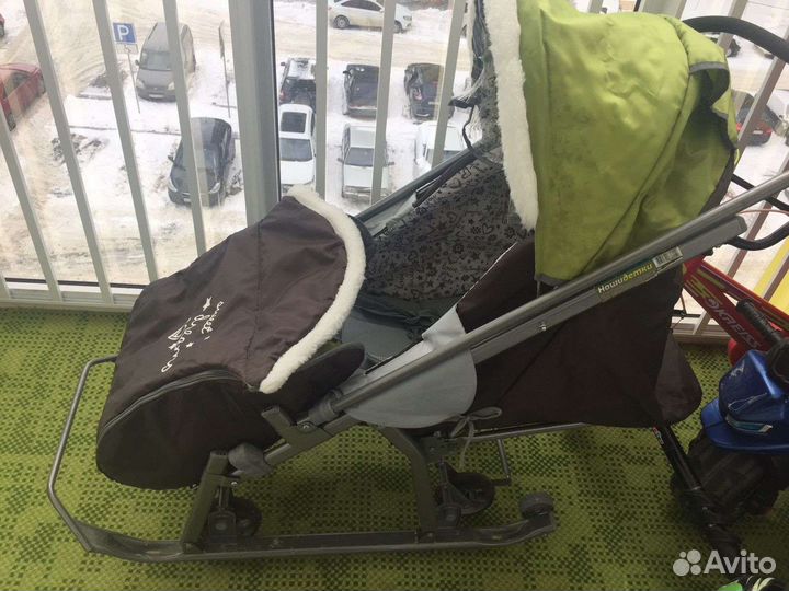 Санки коляска ника