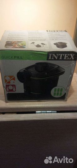 Насос на батарейках Intex