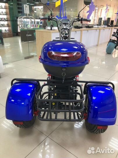 Трехколесный электроскутер Citycoco Trike GT X11