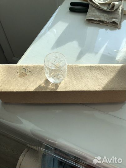 Хрустальные рюмки СССР