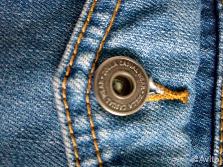 Zolla Джинсовая куртка-бомбер 48 размер