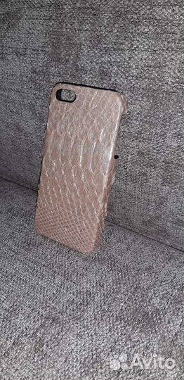 Бампер для iPhone 5 и 5s из натурального питона