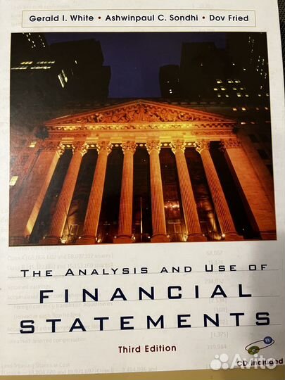 The Analysis and Use of Financial Statements