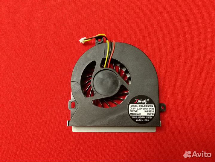 007683 Вентилятор (кулер) для ноутбука Toshiba Sat