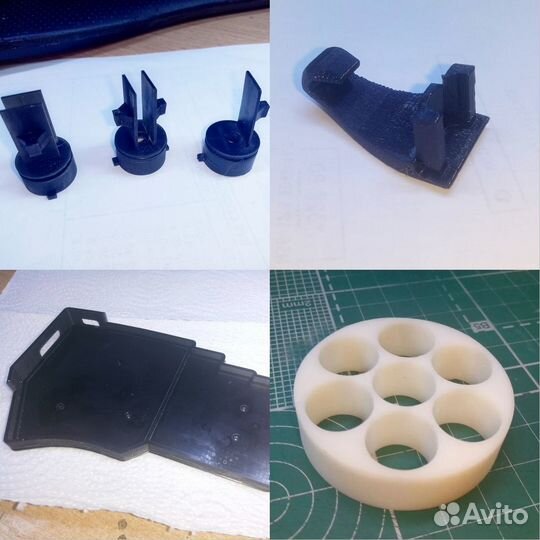 Печать на 3d принтере. Пластик, смола