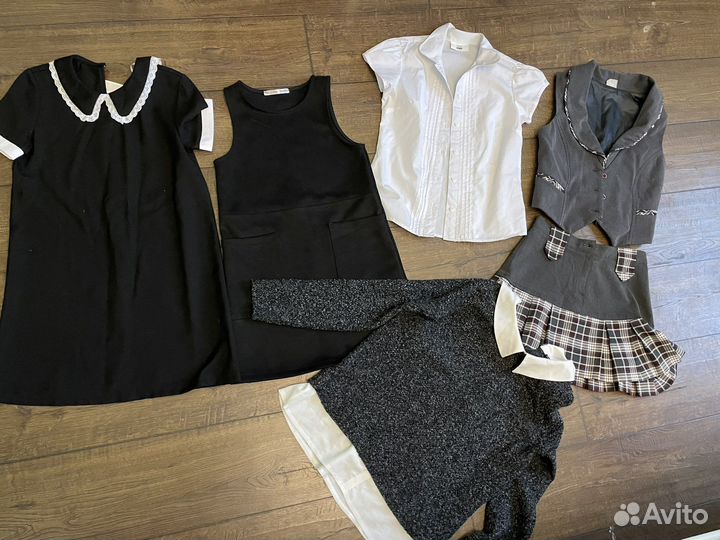Школьная форма для девочки 128 134 пакетом