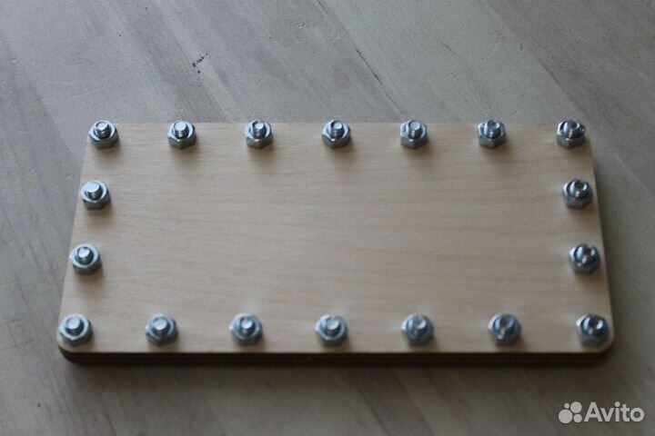 Подарочный конверт для денег на болтах