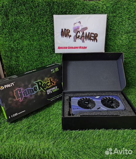 Видеокарта Palit Game Rock Geforce GTX 1080 Ti 11g
