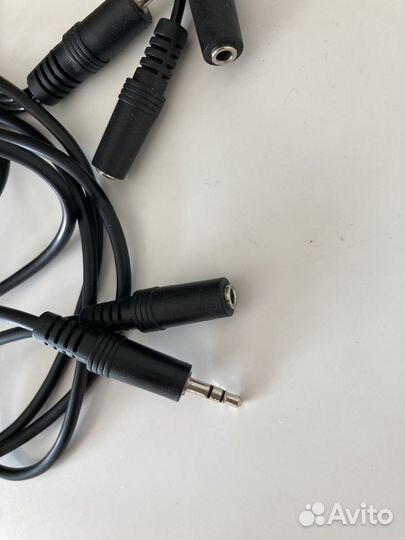 Удлинитель и разветвитель для наушников