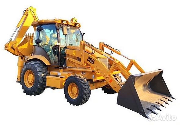 Экскаватор-погрузчик Shanmon 388-II, 2023