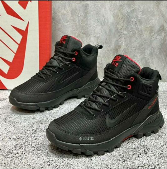 Кроссовки Nike Goretex зимние водооталкивающие мех