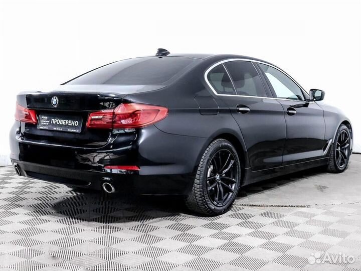 BMW 5 серия 2.0 AT, 2018, 124 563 км
