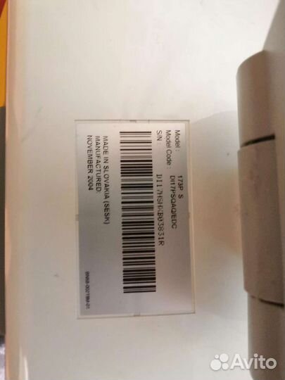 Монитор Samsung syncmaster 173P S