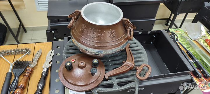 Афганский казан 10 литров (двухцветный) оригинал