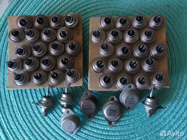 Транзисторы и другие электронные компоненты