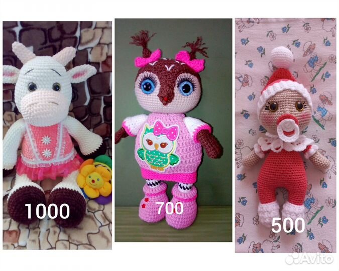 Вязаные игрушки