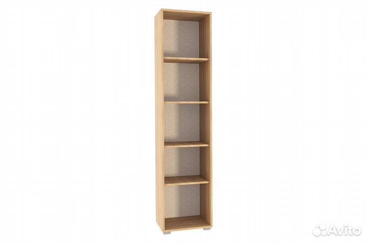 Лайт-2 Стеллаж (дуб сонома/белый)