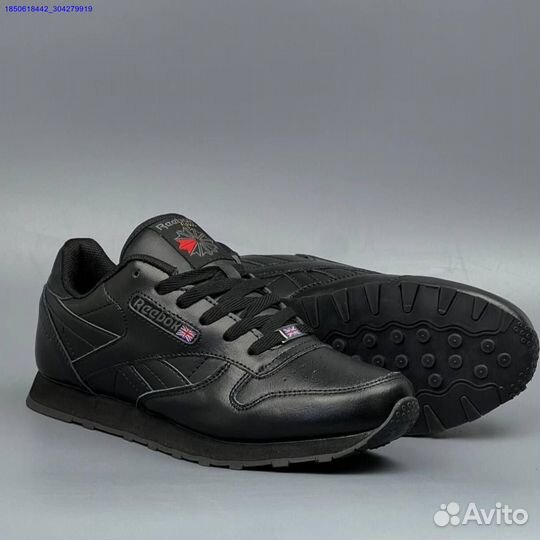 Кроссовки Reebok Classic Black (Арт.30404)