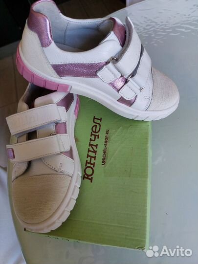 Кеды детские новые натуральная кожа 30размер