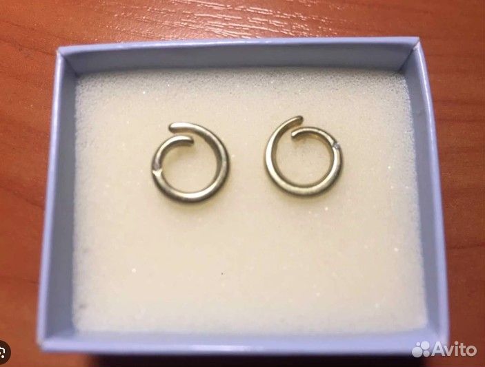 Серьги goldas