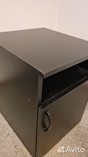 Тумбочка офисная бу чёрная