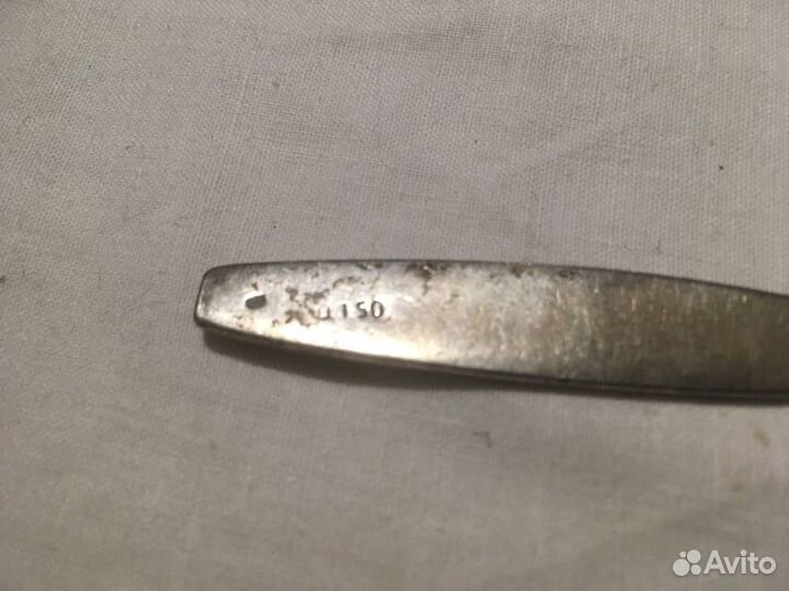 Десертные ложки мельхиор СССР