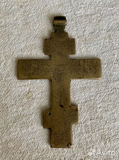 Крест нательный, 18 век, редкий, большой