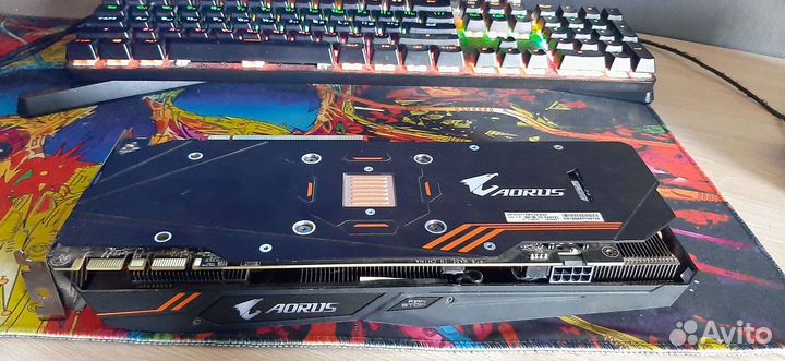 Видеокарта GTX 1070Ti Aorus