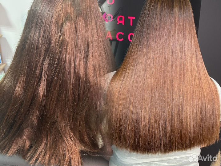 Кератин ботокс волос