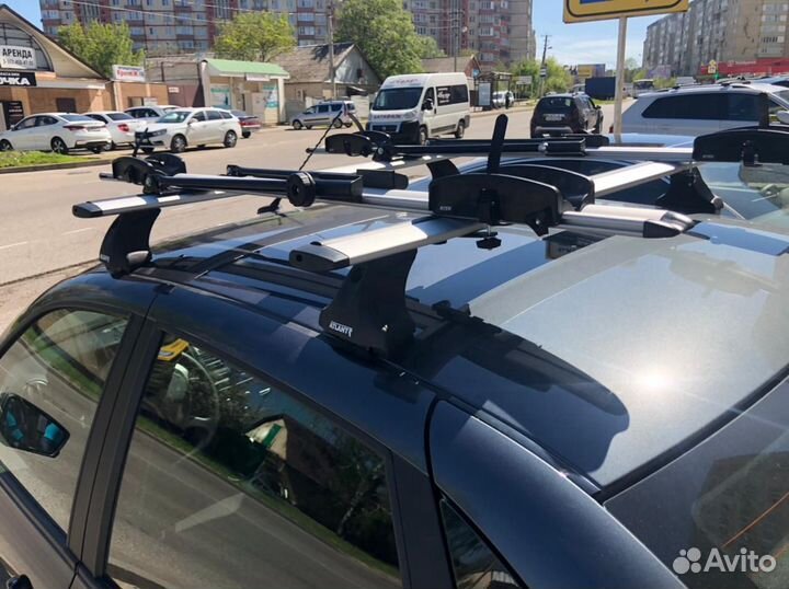 Крепление для перевозки велосипедов на крыше