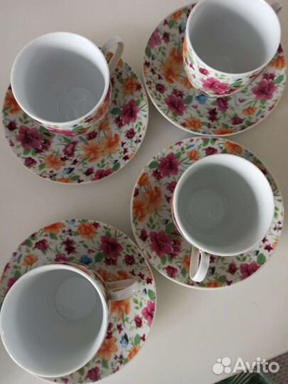 Чайная / кофейная пара 4 штуки