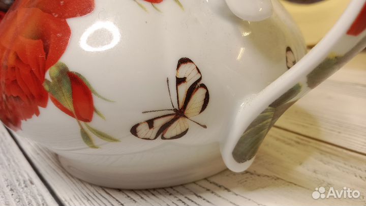 Чайник заварочный фарфоровый большой Fenix