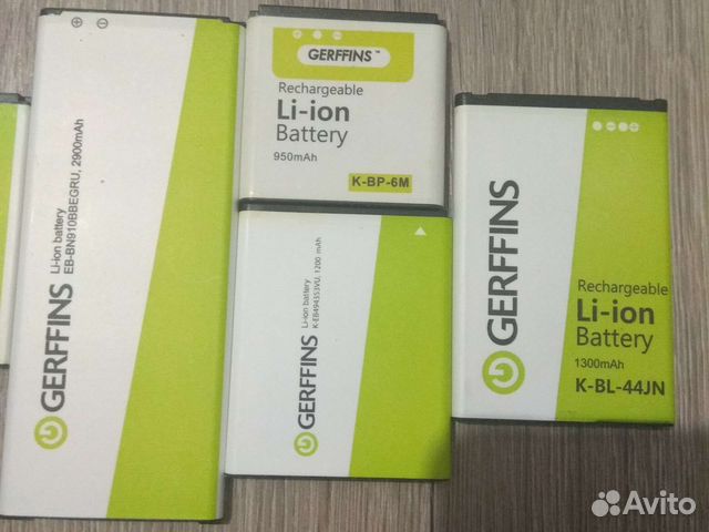 Аккумуляторы LG