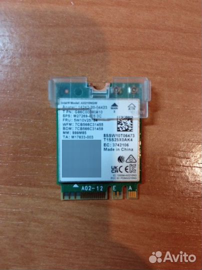 Адаптер wifi Intel AX210