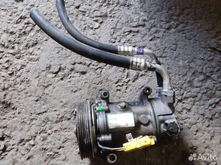 Компрессор кондиционера peugeot citroen