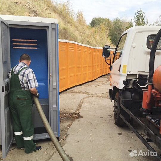 Туалетная кабинка для дачи, аренда биотуалета