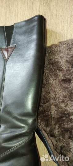 Сапоги39-40 Salamander Германия нат.кожа+овчина