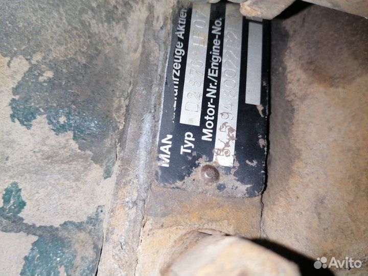 Двигатель в сборе Man 18.460 D2876 LF07 2000