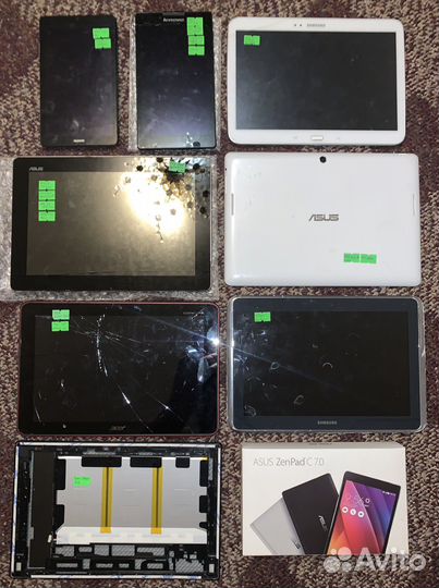 Планшеты / на запчасти