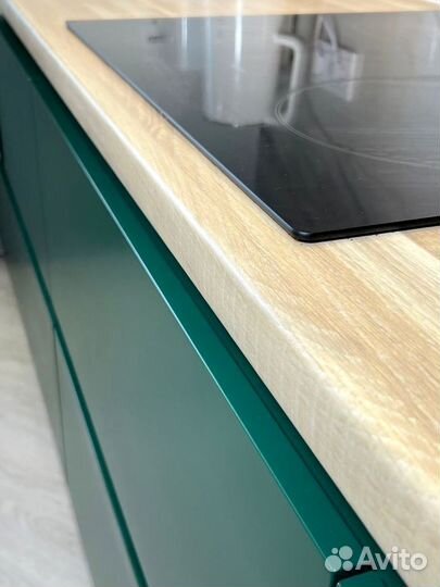 Прямая кухня. Кухонный гарнитур на заказ