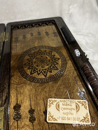 Нарды ручной работы из дерева