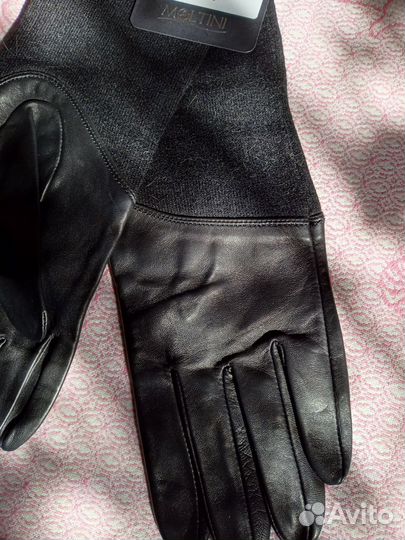 Перчатки кожаные