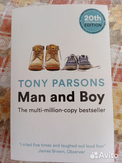 Man and Boy Tony Parsons книга на английском