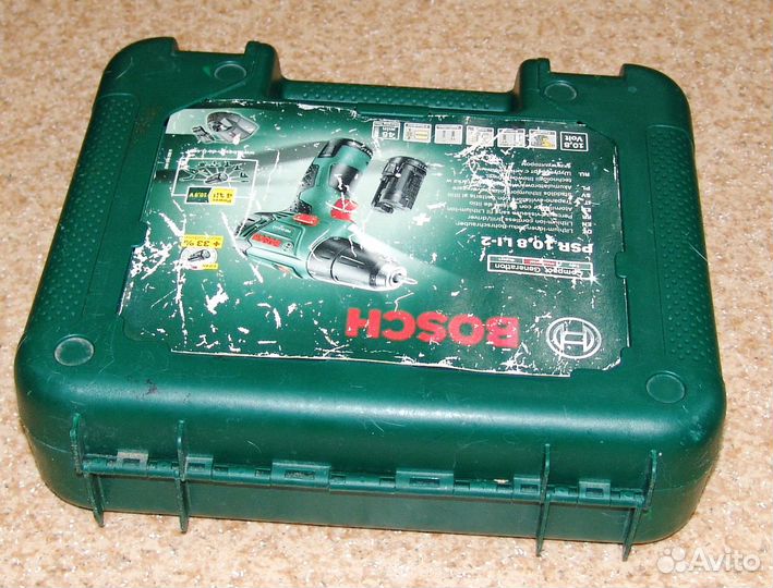 Кейс для шуруповерта Bosch PSR10,8 Li-2