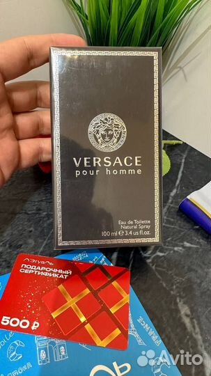 Versace Pour Homme 100 мл (упаковка) оригинал