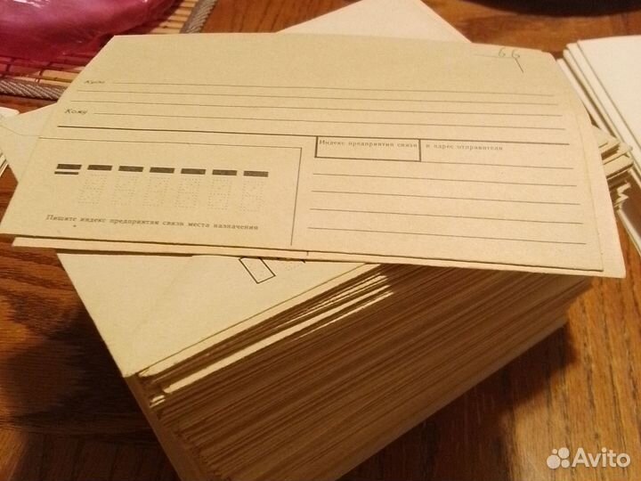 200 немаркированных конвертов