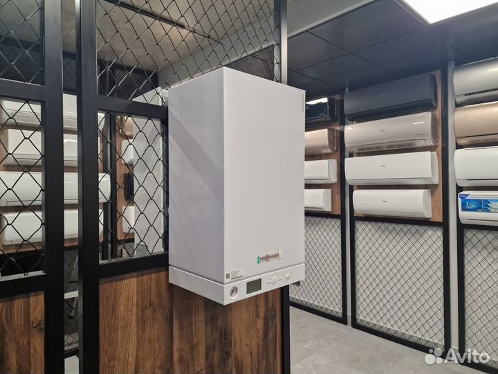 Газовый котел Viessmann 24квт турбо 2конт Германия