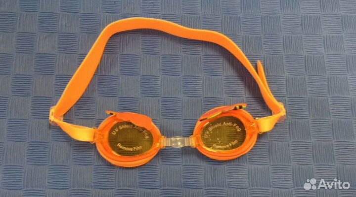 Очки для плавания детские оранжевые B31528-4
