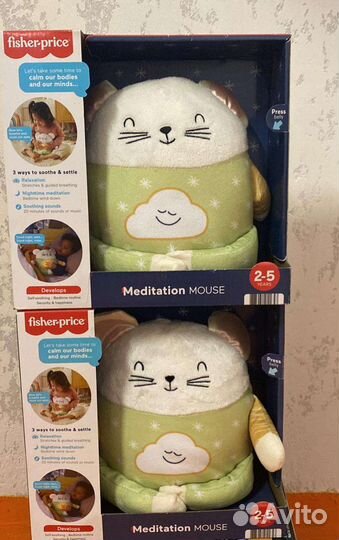 Fisher price Игрушка для сна Медитирующая мышка